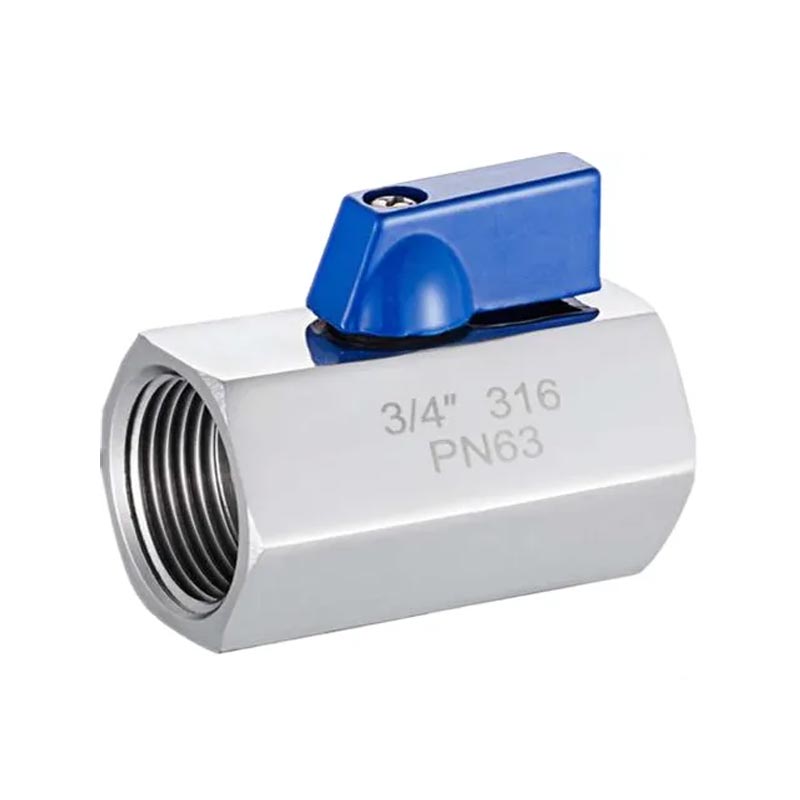 Stainless Steel Threaded Nipple Hose Mini Ball Valve