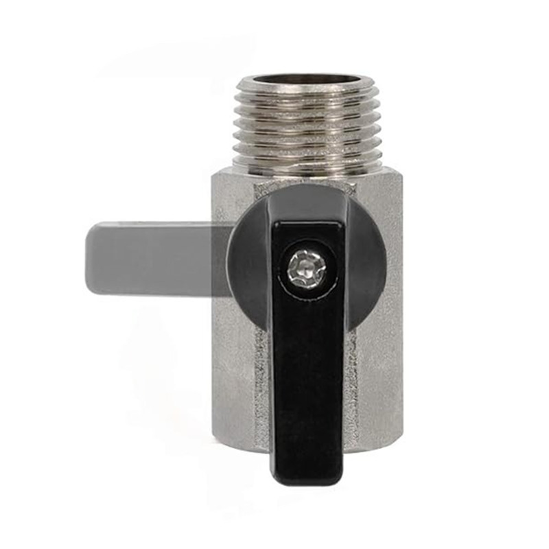 Brass Mini Ball Valve With Aluminium Handle